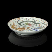 Enameled porcelain dish, 20th century - 2