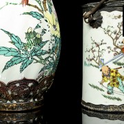 Porcelain enameled water pipes, 19th - 20th century