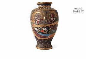 Satsuma vase, Japan, 20th century