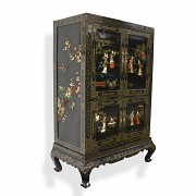 Lacquered wood sideboard, China, 20th century