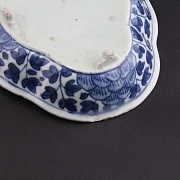 Bonita bandeja de cerámica china. S. XIX - 4