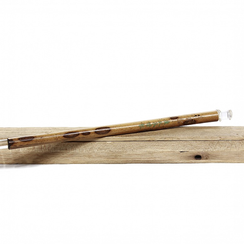 Bamboo practice brush, 19th century