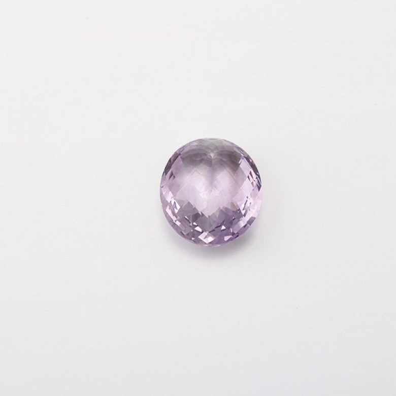 Natural amethyst very transparent deep violet color, of 57.47 cts - 2