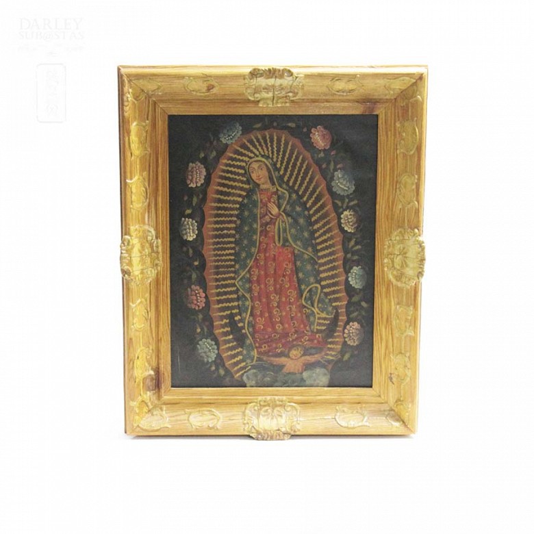 Three Peruvian religious paintings - 11