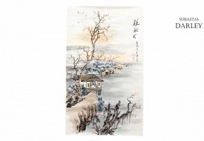 Painting on paper, China, 20th century