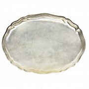 Silver tray, 925 sterling.
