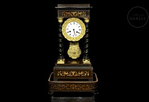Reloj Leroy Paris, estilo  Napoleón III, S.XIX