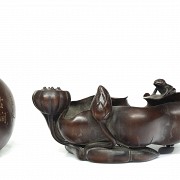Two earthenware bowls, 20th century