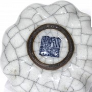 Garlic-shaped vase, China, 20th century