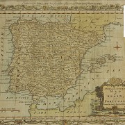 English maps of Spain and Portugal, 19th - 20th Century - 2