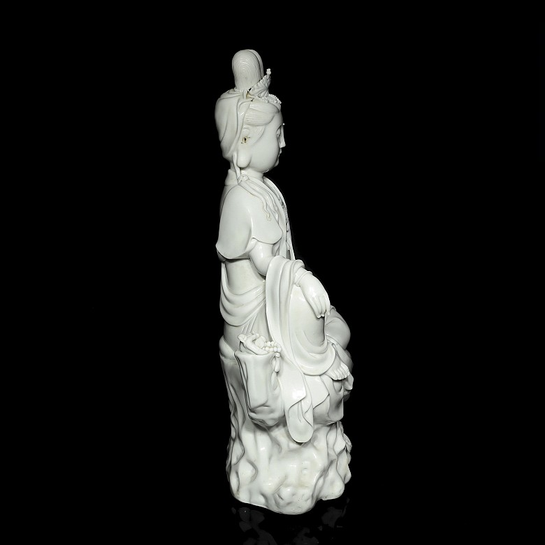 White porcelain figure 