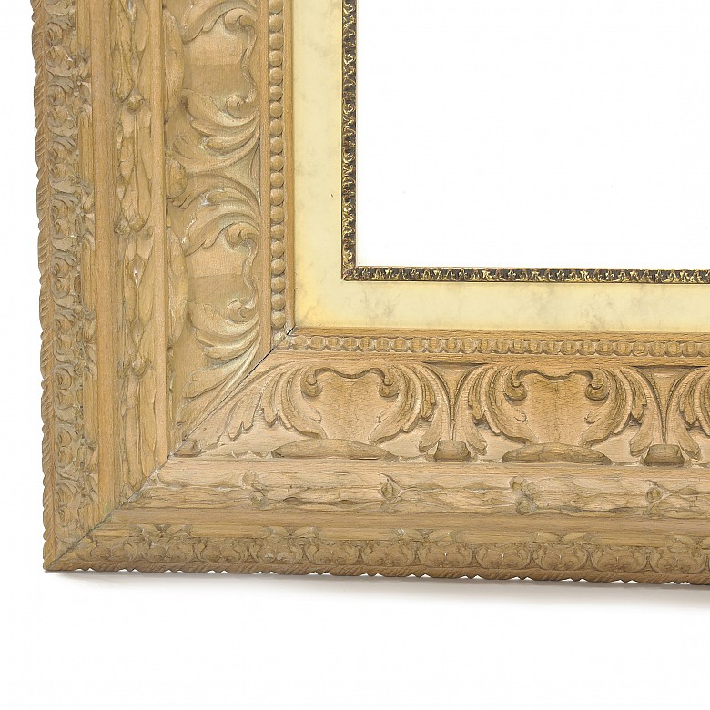 Vicente Andreu, between 1969 and 1971. Two carved wooden frames. - 7