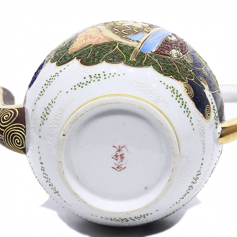 Juego de té de porcelana japonesa, S.XX - 3