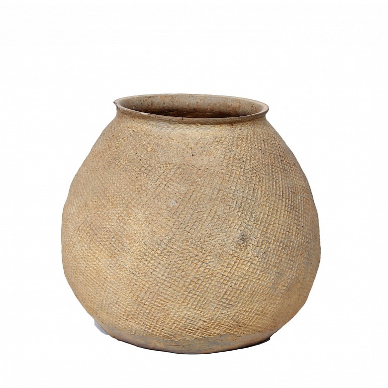 Vasija de terracota, Dinastía Zhou (1.100 - 771 AC)