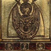 Ferro y Cimegotto, icono cristal de Murano, s.XX - 3