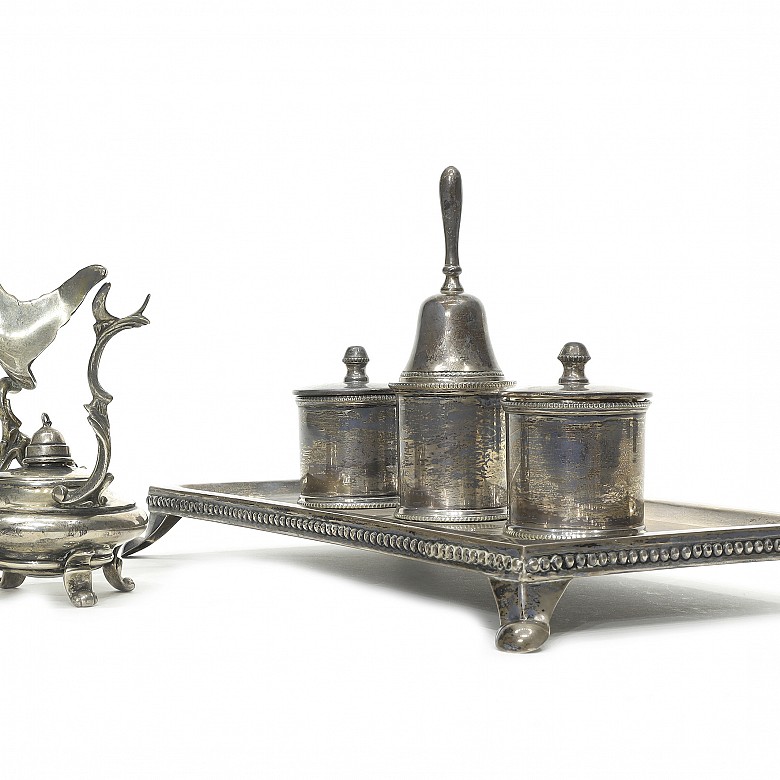 Lot of Spanish silver objects, 20th century - 1