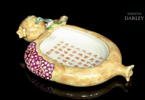 Enamelled brush cleaning bowl, with Qianlong mark