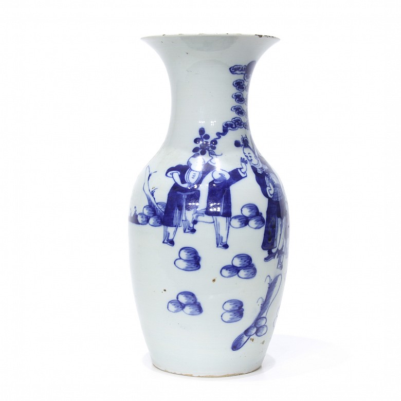 Chinese vase with baluster shape, 19th century - 20th century