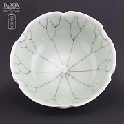 vasija de ceramica verde - 1