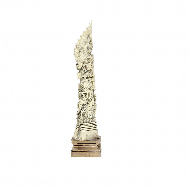 Ivory carving, Canton, early 20th century
