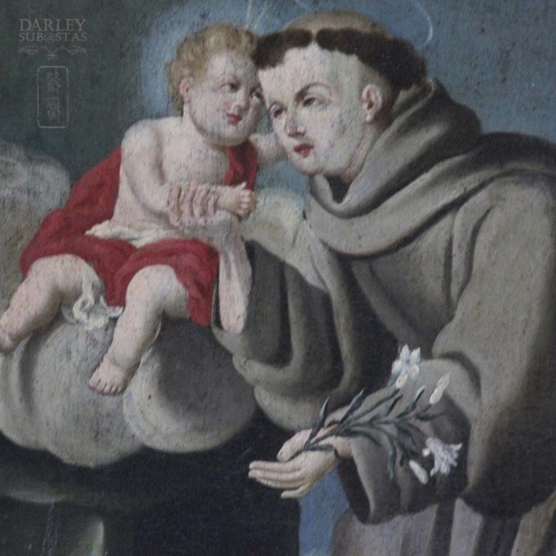 San Antonio de Padua con niño Jesús - 5