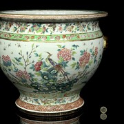 Enameled porcelain bowl, Qing dynasty