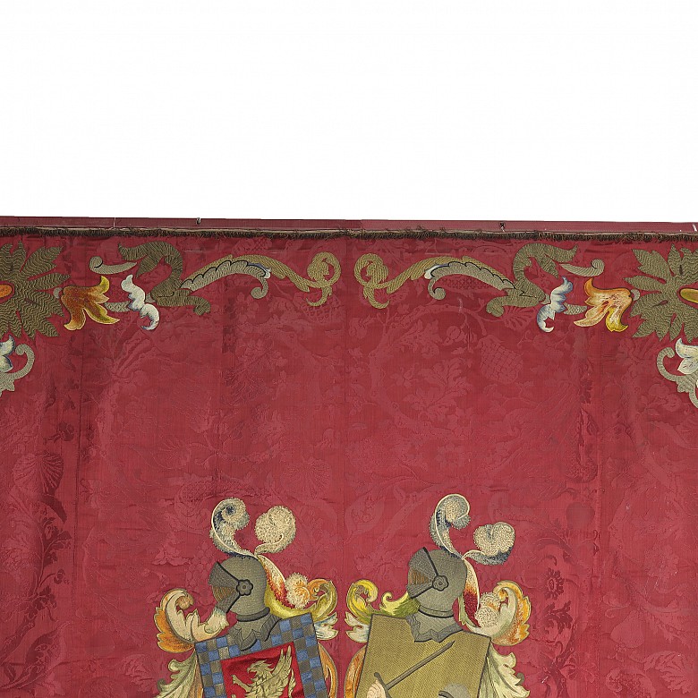 Embroidered tapestry, 20th century - 1