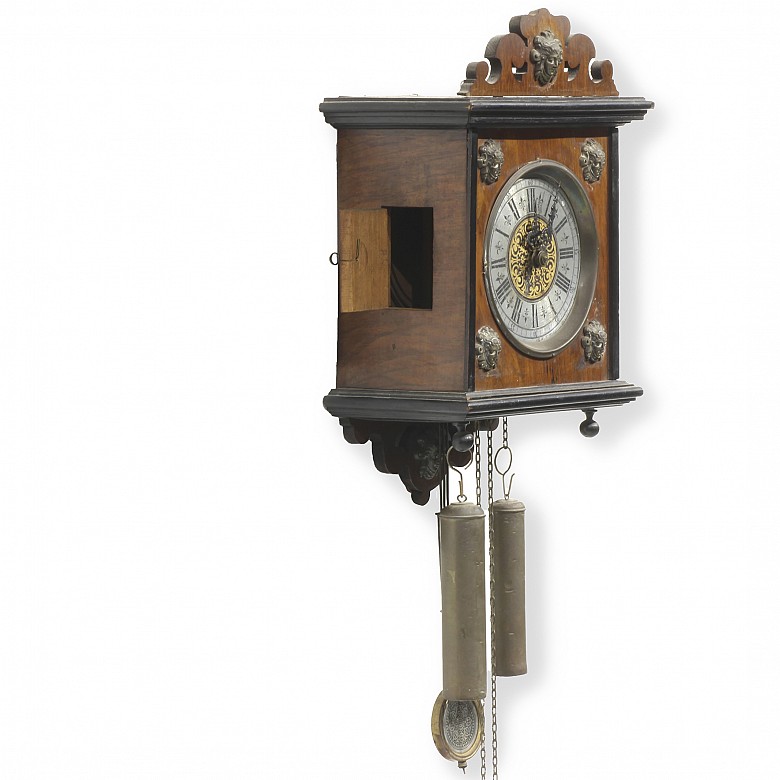 Wall clock with pendulums, Germany, 19th - 20th century - 4