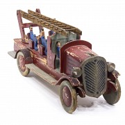 Toy fire truck, first half of the 20th century