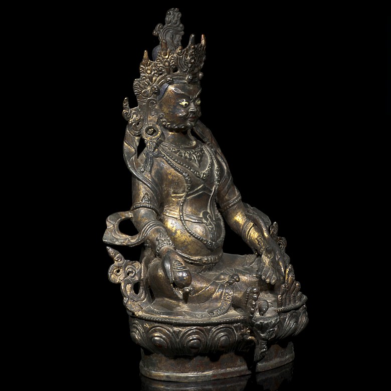 Buddhist deity of fortune 