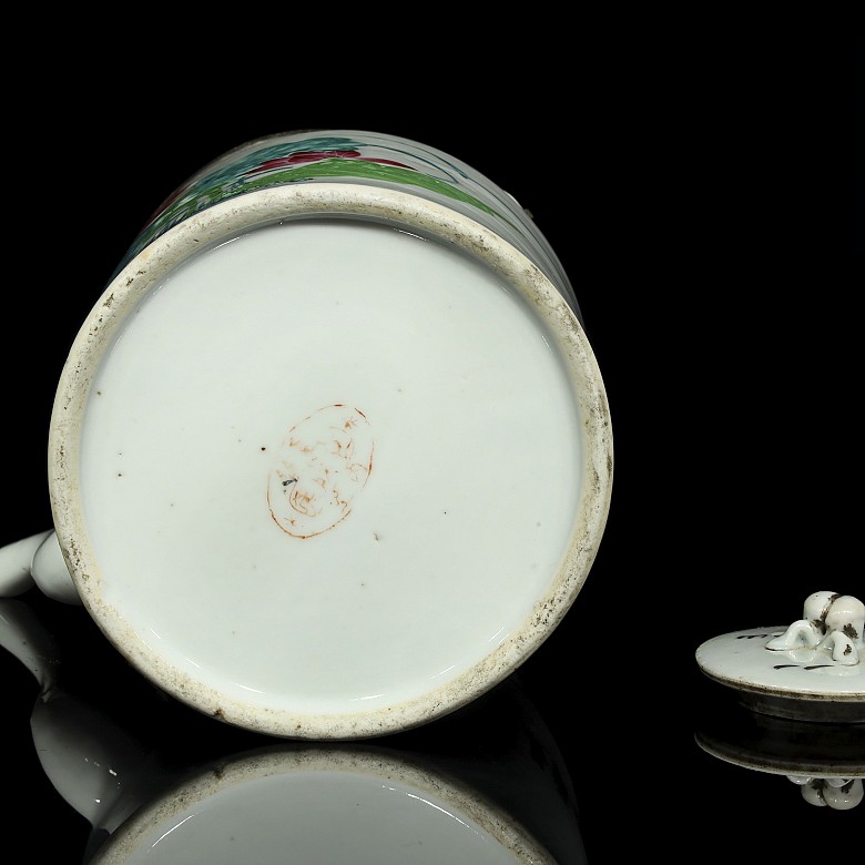 Tetera de porcelana china, pps.S.XX