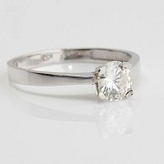 Solitaire diamond 0.70cts - 8