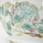 Porcelain Tibor, famille rose, 19th Century