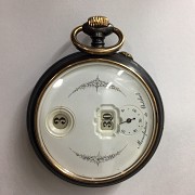 Pocket watch coltbert numbering with two windows, - 10