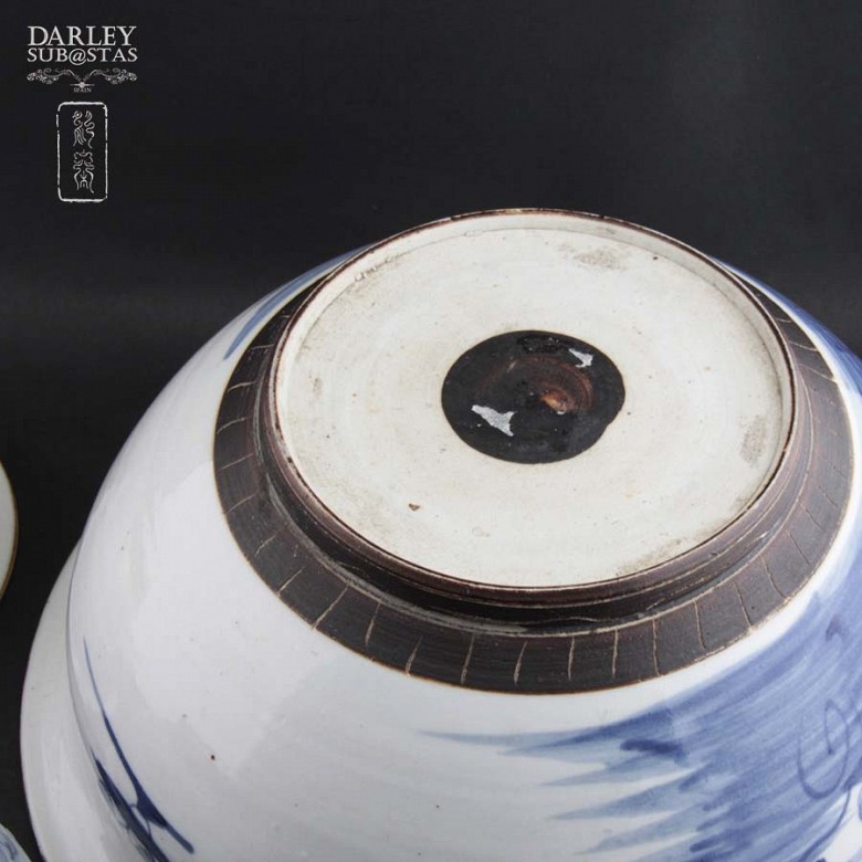 Tres bols de cerámica china - 3