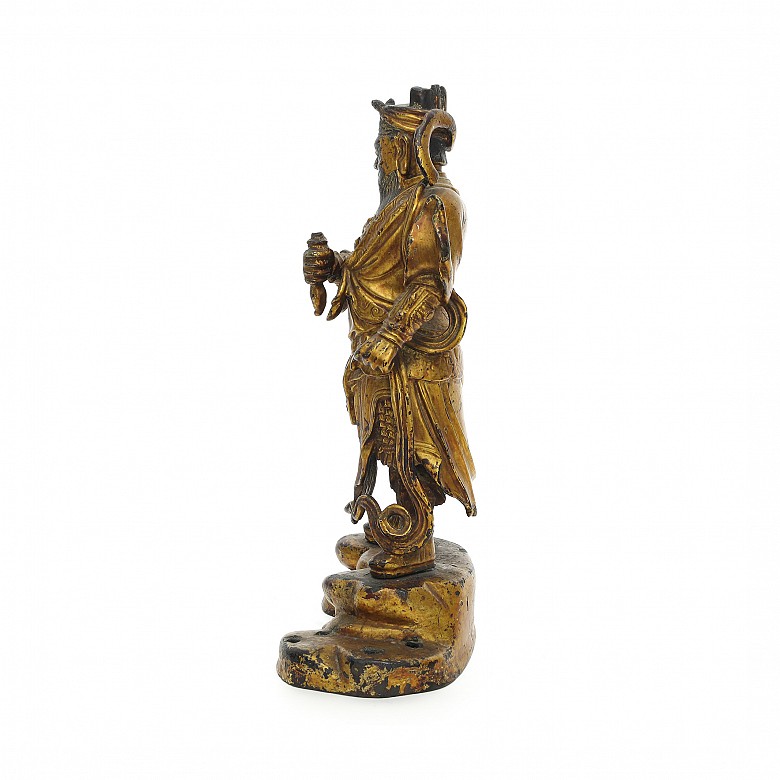 Guardián de bronce dorado, dinastía Ming (1368 - 1644)