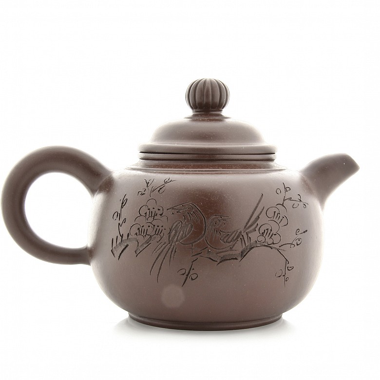 Big clay teapot, Yixing. - 1