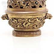 中国十三世纪青铜香炉  Incensario Chino de bronce siglo XVII - 18