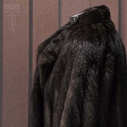 Dark mink coat - 5