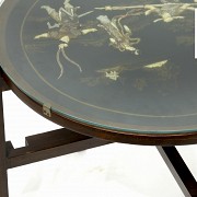 Side table with decorated top, China, 20th century - 6
