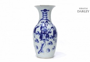 Chinese vase with baluster shape, 19th century - 20th century