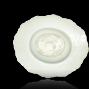 Enameled porcelain plate, 20th century - 4