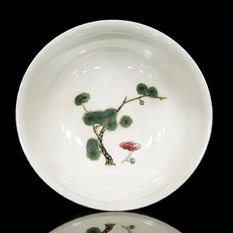 Bowl with cranes, 20th century - 3