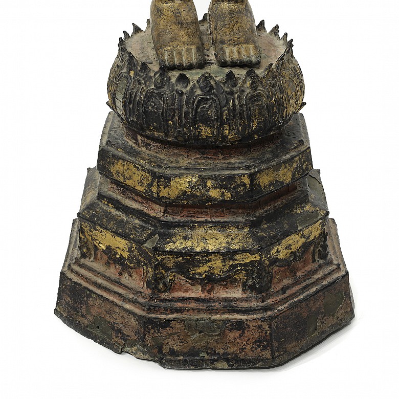 Gran Buda Shakyamuni de pie, Tailandia, finales del siglo XIX