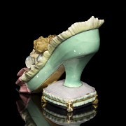 Zapato de porcelana alemana esmaltada - 4