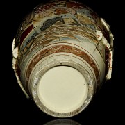 Jarrón de porcelana satsuma, Japón, med.S.XX - 7