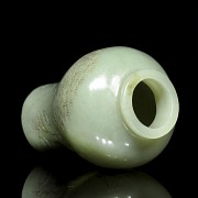 Small jade vase, with Qianlong mark - 5