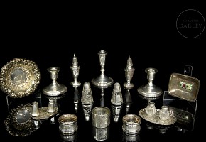 Pequeños objetos de plata española