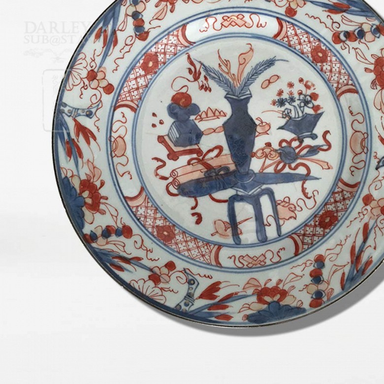 Plate 18th Century Indian Company - 1