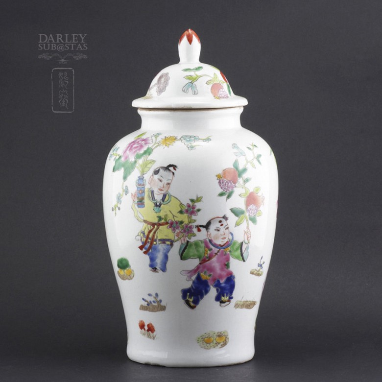 Chinese vase White